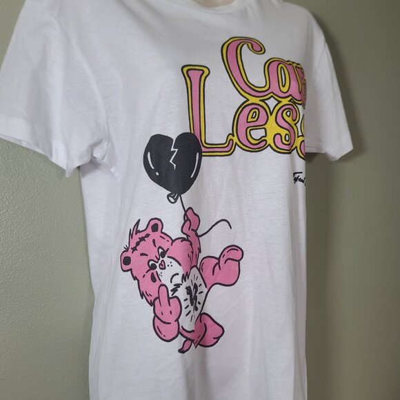 NWoT Takeout Order Care Bears Care Less Graphic Tee - Picture 5 of 7